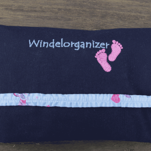 Windelorganizer – Babyfüsse blau